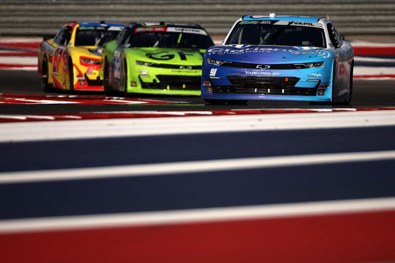 A general view of racing at COTA.