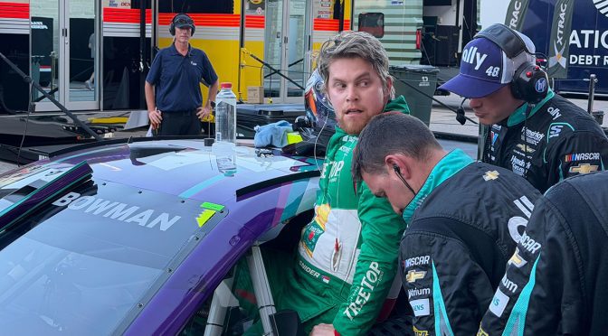 Featured Image for Alex Bowman exits Cup race at COTA early; Myatt Snider enters in relief