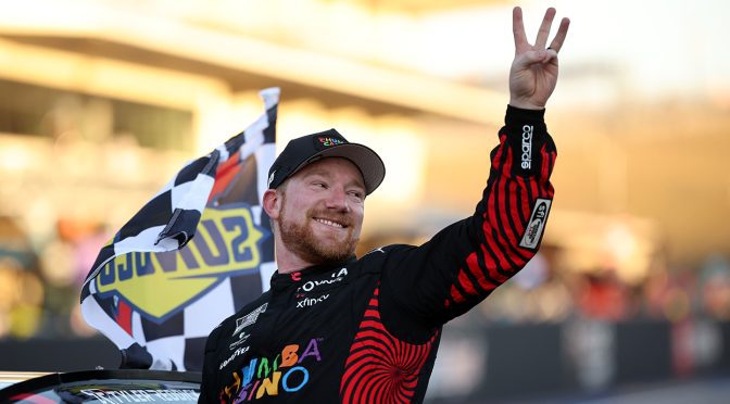 Featured Image for Tyler Reddick wins COTA for historic third straight victory to open 2026