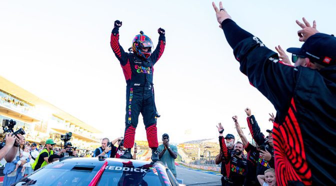 Featured image for Analysis: Reddick takes mantle as NASCAR’s best, delivering historic three-peat to start 2026