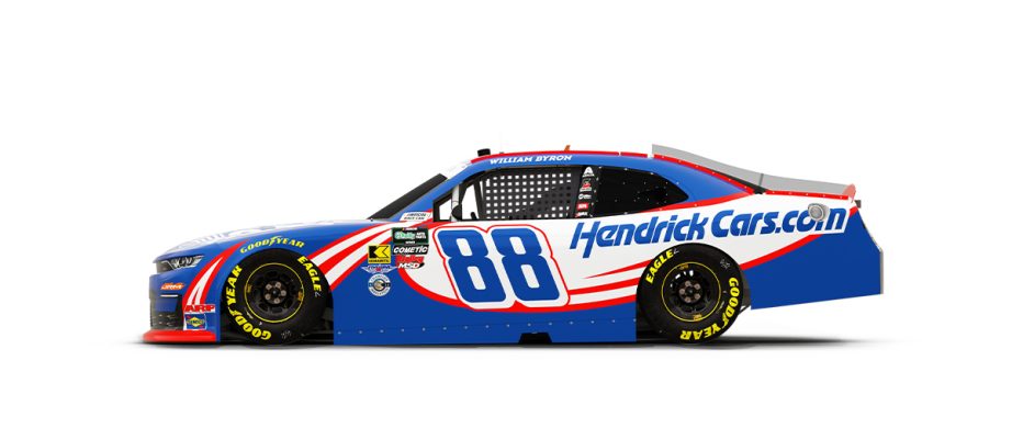 William Byron Phoenix spring paint scheme.