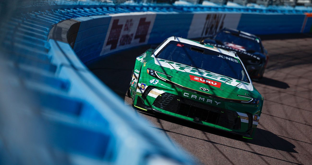 Erik Jones drives at Phoenix.