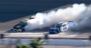 Promo Image for Staropoli, Thompson spin after contact in Turn 2