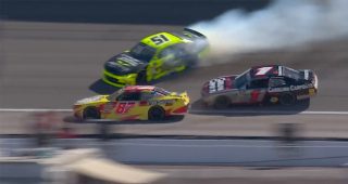 Promo Image for Green flag at Las Vegas brings early contact