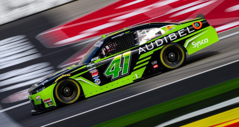 Sam Mayer drives the No. 41 Chevrolet at Las Vegas Motor Speedway.