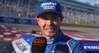 Promo Image for Larson on Vegas victory: 'Clean air must've meant a lot'