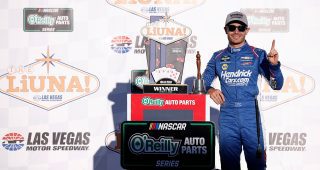 Promo Image for 2026 winners: Larson joins the club following Las Vegas