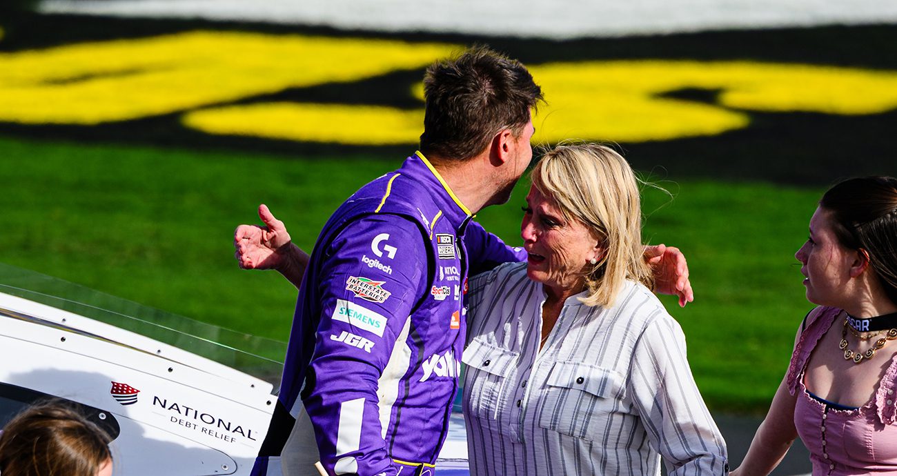 Photos: Denny Hamlin celebrates Las Vegas spring race win