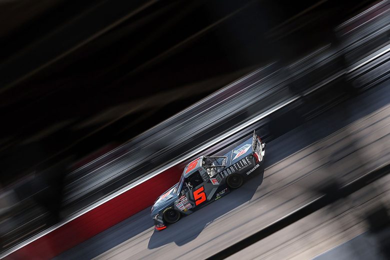 Corey Heim drives at Darlington.