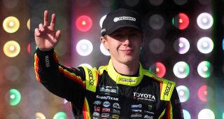 Promo Image for Brandon Jones returning to Joe Gibbs Racing in 2027