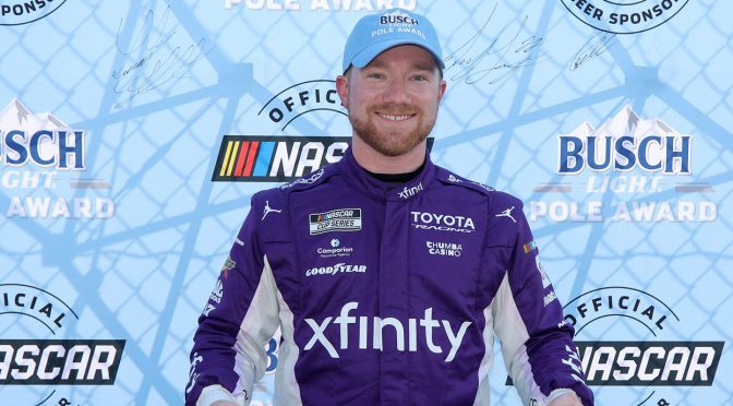 Featured image for Tyler Reddick rockets to Busch Light Pole at Darlington; 23XI sweeps front row