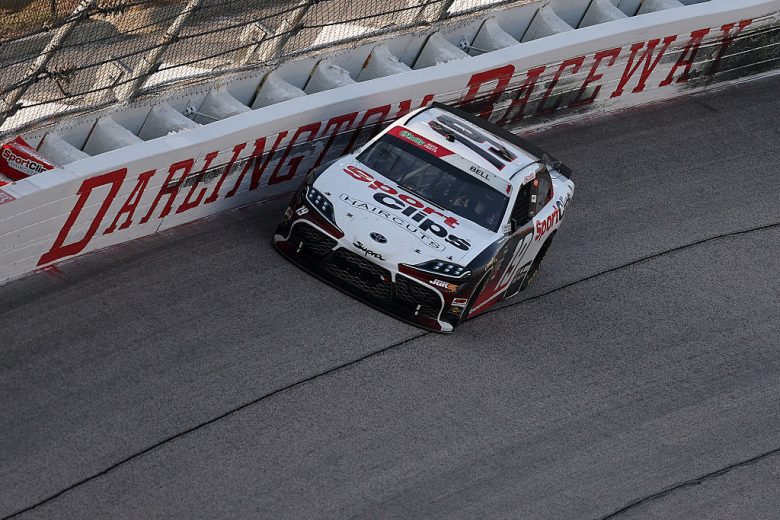 Christopher Bell drives at Darlington.