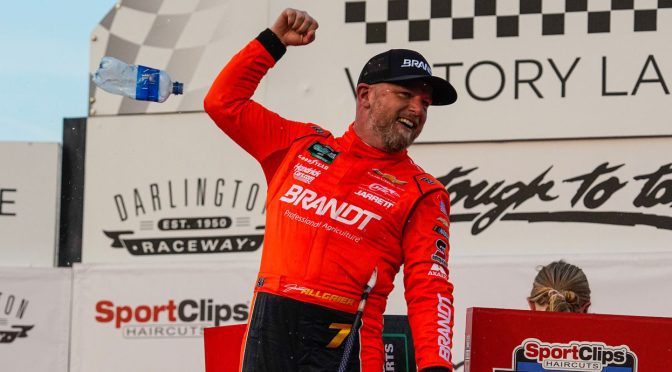Featured Image for Justin Allgaier rallies to Darlington win in O’Reilly Auto Parts Series