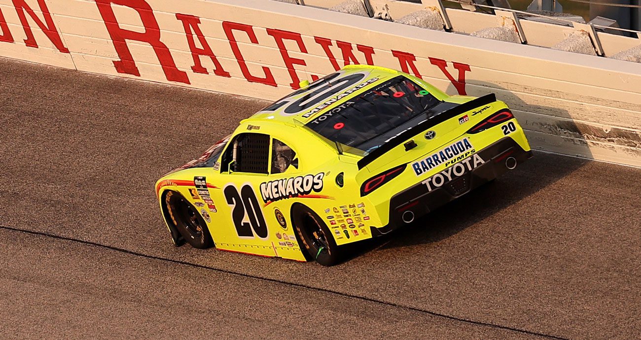 Brandon Jones rights the ship with Darlington runner-up