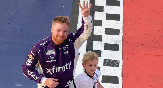How many races will Tyler Reddick win this season?