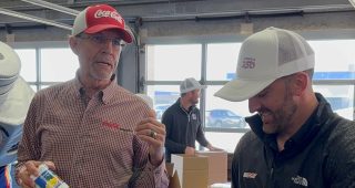 Promo Image for Kyle Petty, Austin Dillon join 150 volunteers to pack meals for local food banks