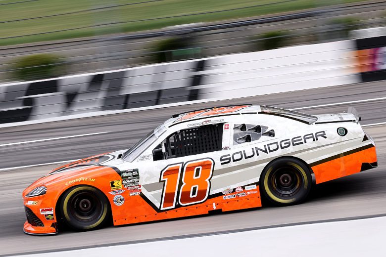 William Sawalich drives at Martinsville.