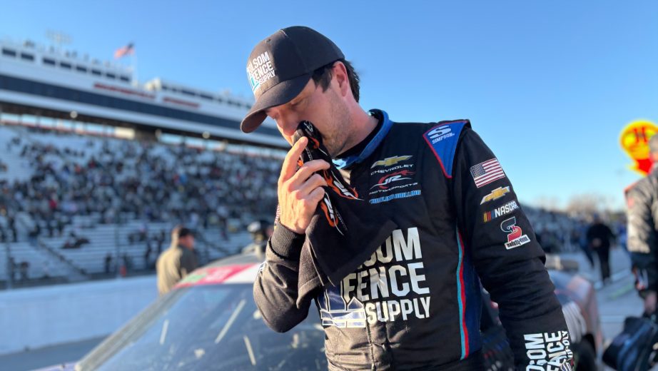 Lee Pulliam after racing at Martinsville.