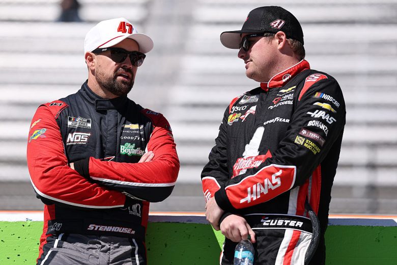 Ricky Stenhouse Jr. and Cole Custer talk.