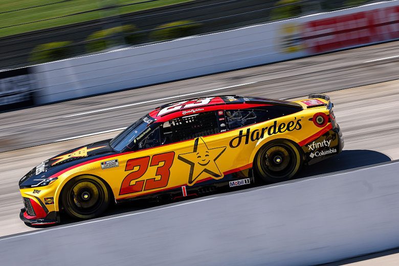 Bubba Wallace drives at Martinsville.