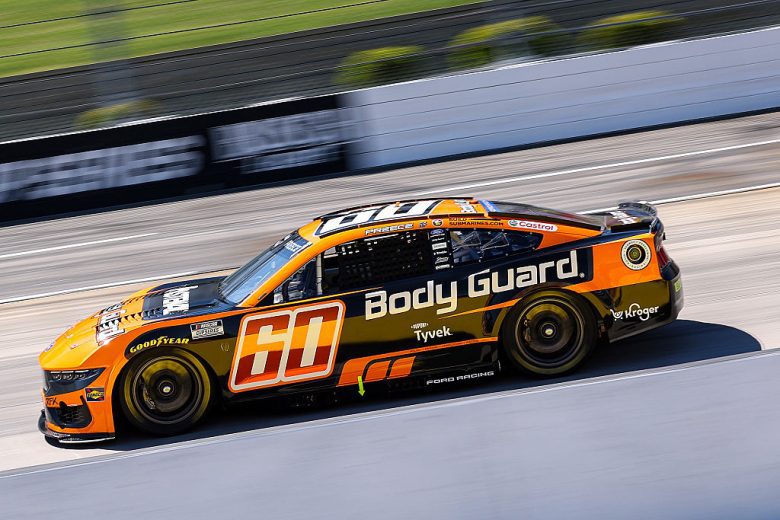 Ryan Preece drives at Martinsville.