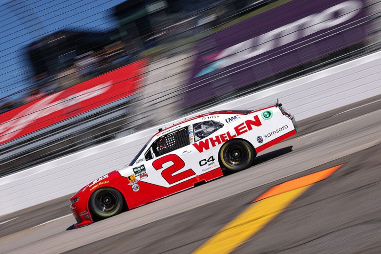 Jesse Love drives at Martinsville.