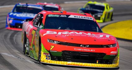 Hot streak! Allgaier takes Martinsville victory, third O’Reilly Series win of ’26