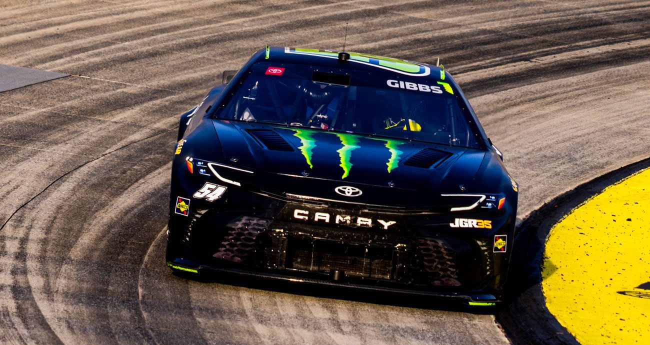 Ty Gibbs drives in a NASCAR Cup Series race at Martinsville.