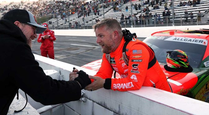 Featured Image for Justin Allgaier ‘having the most fun,’ heads to Rockingham on an O’Reilly Series roll for JRM
