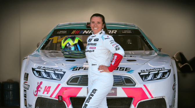 Featured image for Arianna Casoli expands her NASCAR journey to the United States and Late Model Stock Car racing