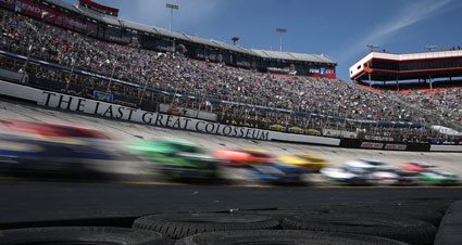View of Bristol Motor Speedway race track