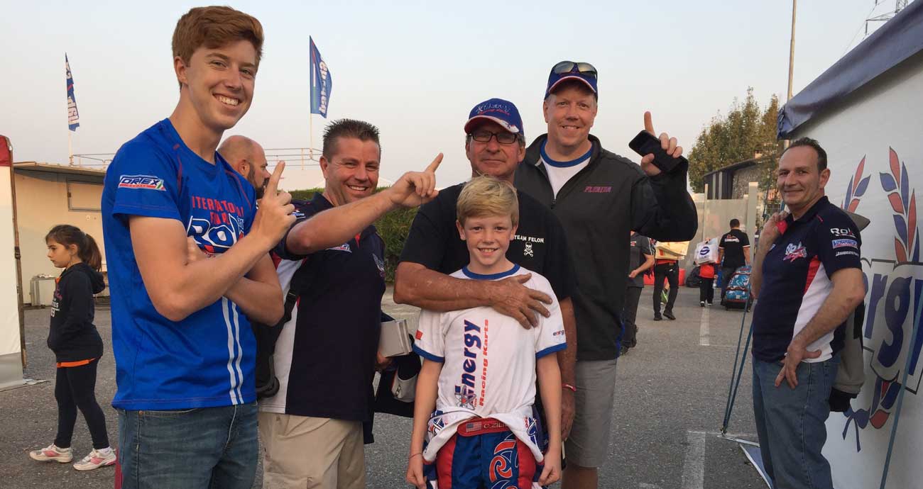 The Zilisch family celebrated Connor's title