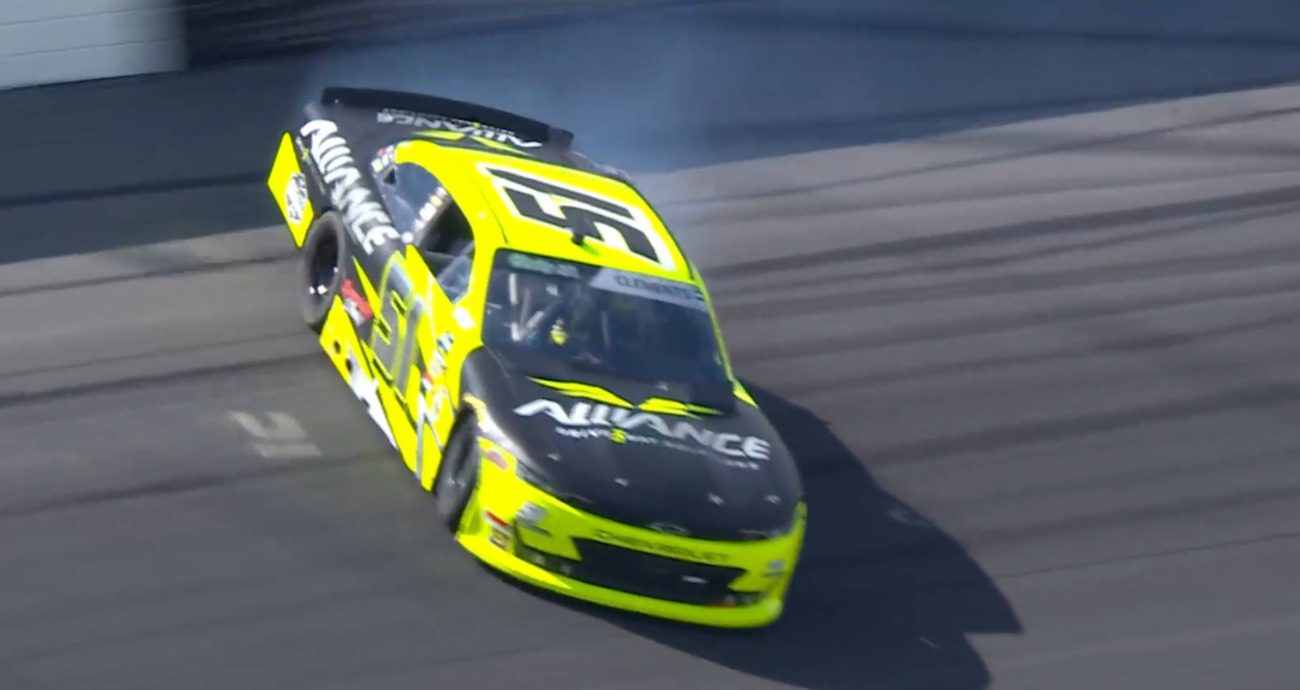 Tony Clements Racing Clements spins from top 10, makes incredible save | NASCAR