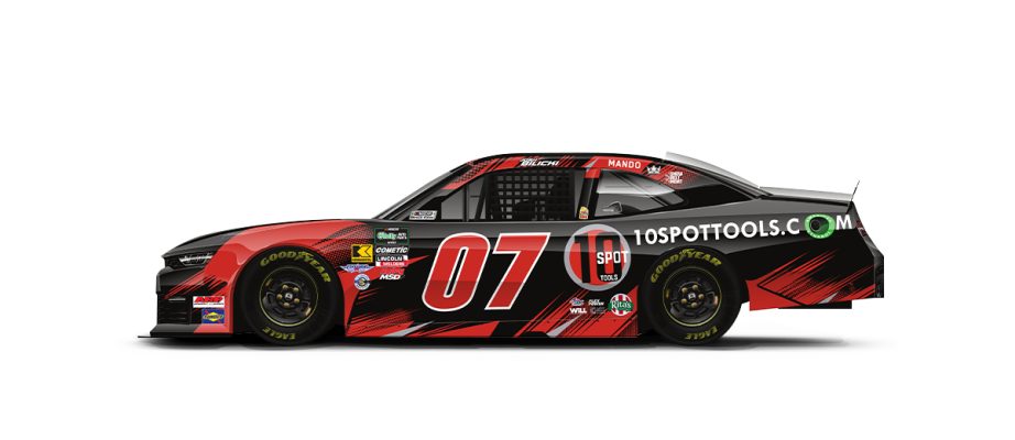 A graphic depicting the No. 07 Chevrolet.