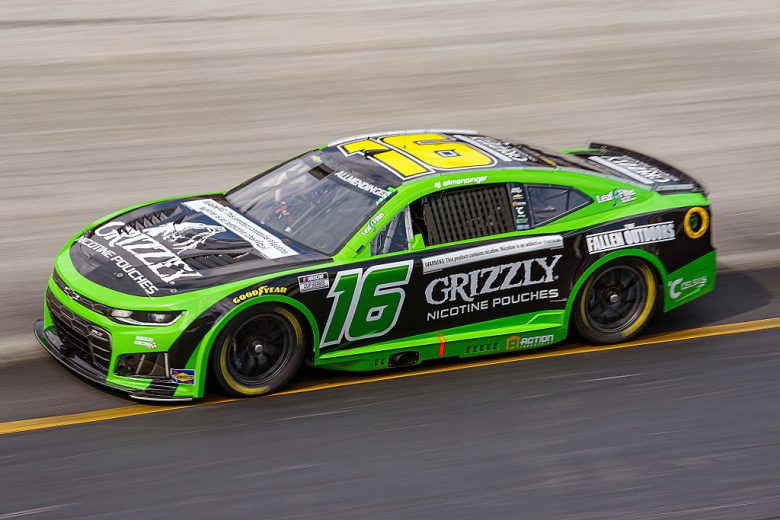 AJ Allmendinger drives at Bristol.
