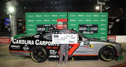 Allgaier cashes eighth Dash 4 Cash prize at Bristol; Crews continues impressing