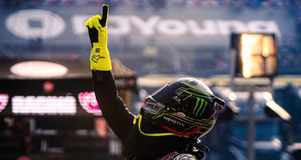 Analysis: Ty Gibbs holds family close, blocks out noise in first Cup Series win