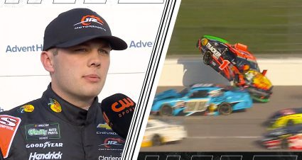 Kvapil after Kansas flip: ‘One heck of a ride’