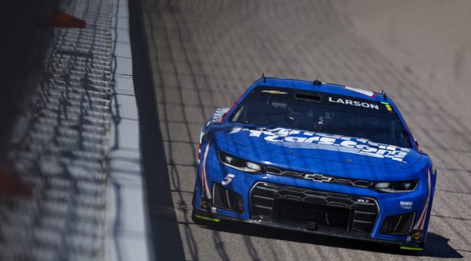Featured Image for Kyle Larson continues ‘normal’ trend of strong Kansas races