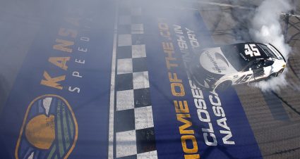 Reddick prevails in overtime at Kansas for fifth Cup Series win of 2026