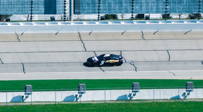Featured Image for Ryan Blaney, Kyle Larson react to Chicagoland Goodyear tire test: ‘It looks great’