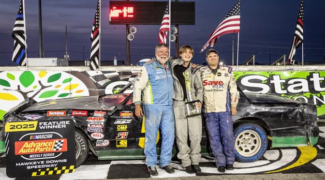 Featured Image for ‘If there wasn’t any family, it wouldn’t be much fun going’: Three generations of Shermans begin racing at Hawkeye Downs this weekend