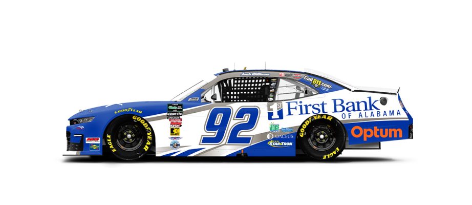 Talladega paint scheme for No. 92 NOAPS car.