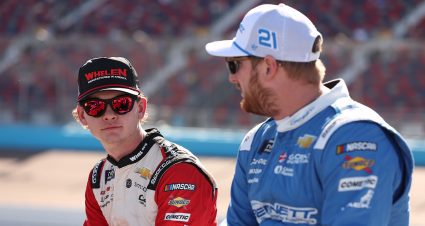 Teammates Austin Hill, Jesse Love bury Kansas hatchet ahead of O’Reilly Talladega tango