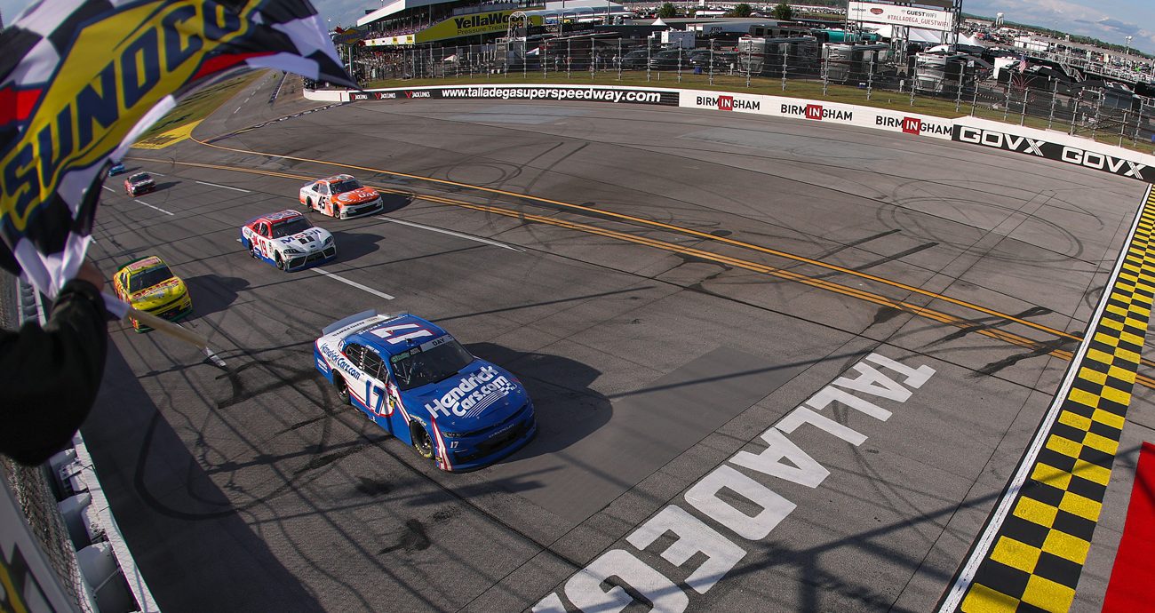 Talladega sensation! Corey Day wins first career O’Reilly Series race