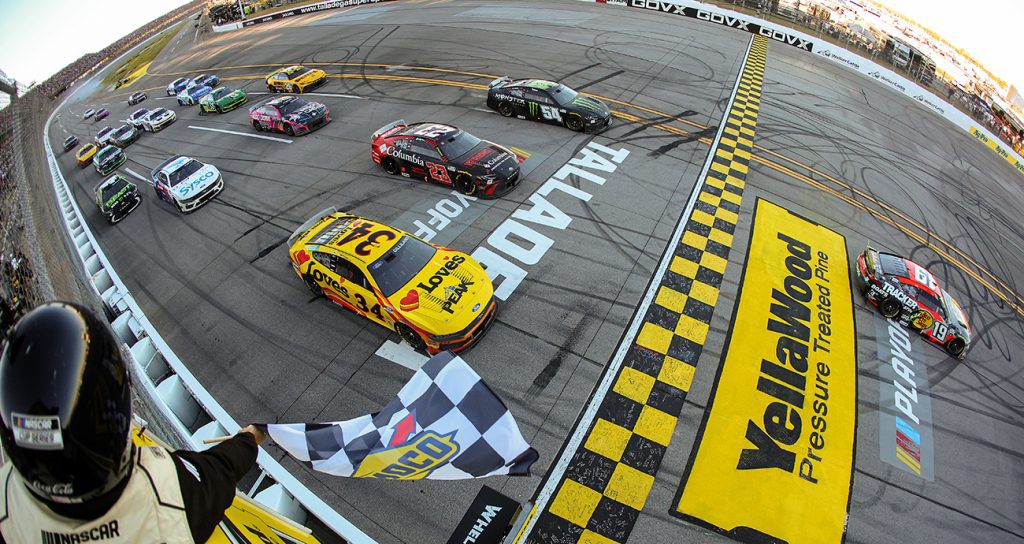 2025 talladega fall finish