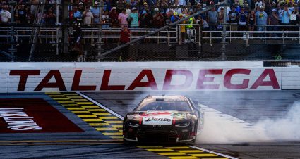 Carson Hocevar earns first career Cup win in Talladega thriller