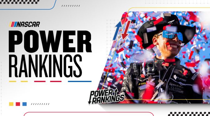 Featured Image for Power Rankings: Here comes Hocevar — will the ride roll on at Texas?