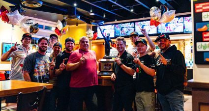No party like a Chili’s party: Inside Spire’s celebration after Hocevar’s Talladega win