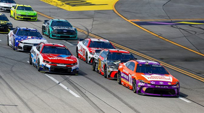 Featured Image for Hauler Talk: NASCAR considering Denny Hamlin’s shorter spoiler idea for superspeedways